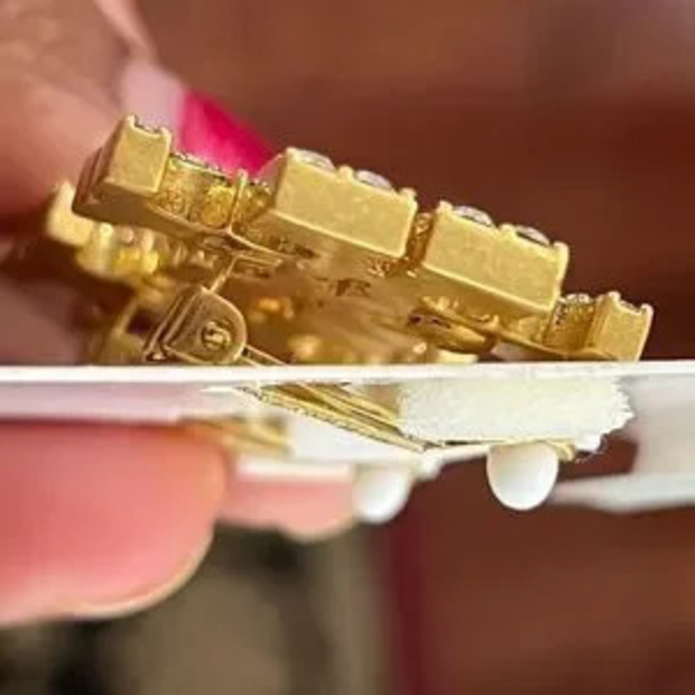 TORY BURCH Rope lined Disc bracelet - Picture 4 of 9